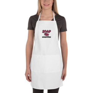 Soap Whisperer Embroidered Apron