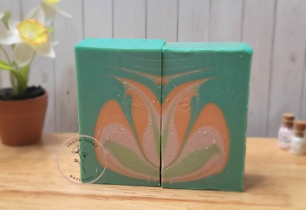 Grapefruit Swirl Soap